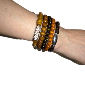 Wooden Bracelet 5 Pack Set